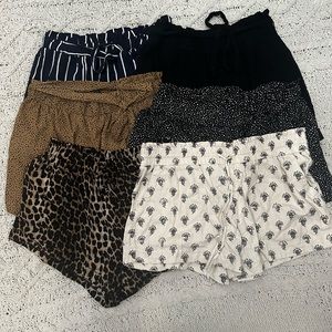 High waisted shorts